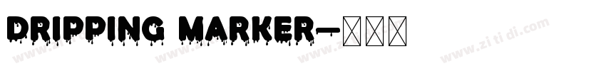 Dripping Marker字体转换